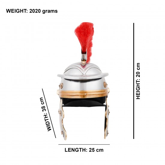 Roman Centurion helmet Red