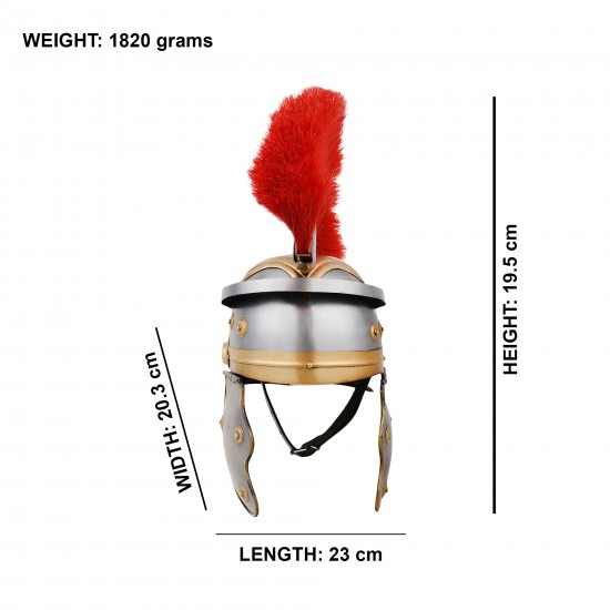 Roman Centurion helmet Red