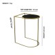 Side Table (IRON & GLASS)
